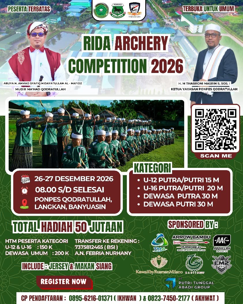 RIDA ARCHERY COMPETITION 2026